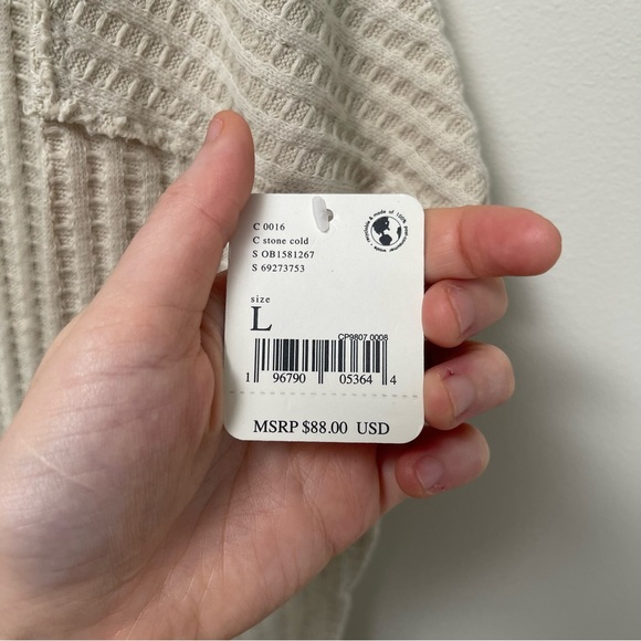 NWT Free People Cowl Neck Top - Picture 8 of 13